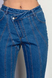 SORRY, NOT SORRY - Bell bottom jeans Jayli's Runway 