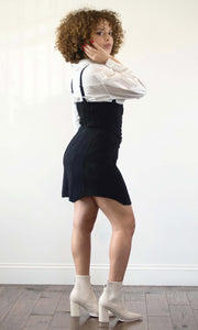 FRENCH KISS - Black corset Jayli's Runway