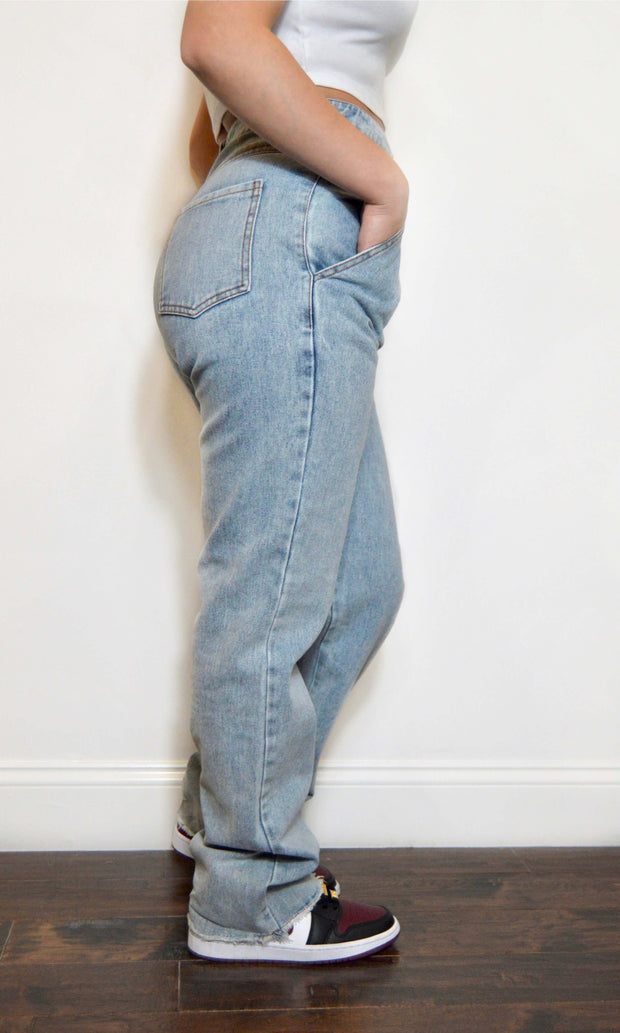 DOUBLE UP - Double waist cutout jeans Jayli's Runway 