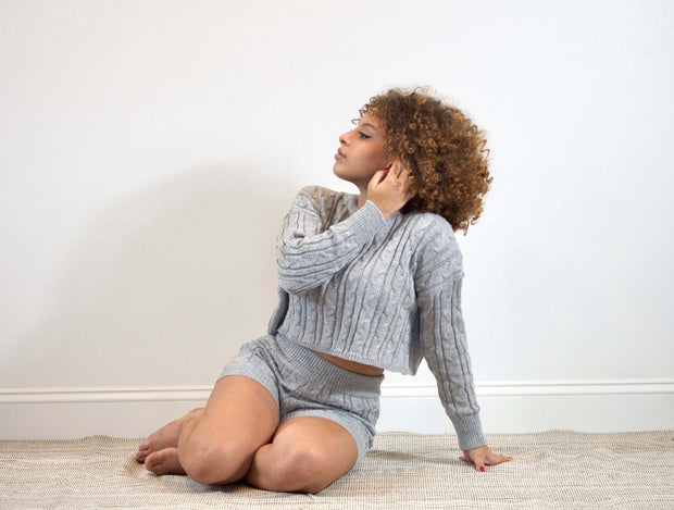 GOOD DAYS - Grey loungewear set Jayli's Runway