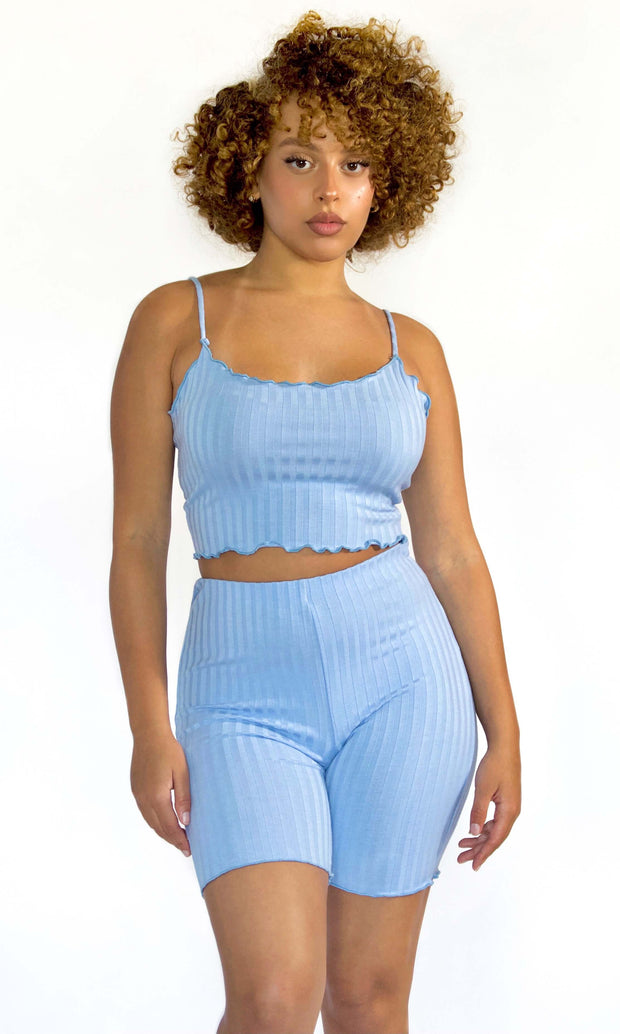 SWEET DREAMS - Blue loungewear set Jayli's Runway 