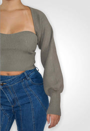 MOONLIGHT - 2 piece tube top and bolero Jayli's Runway 