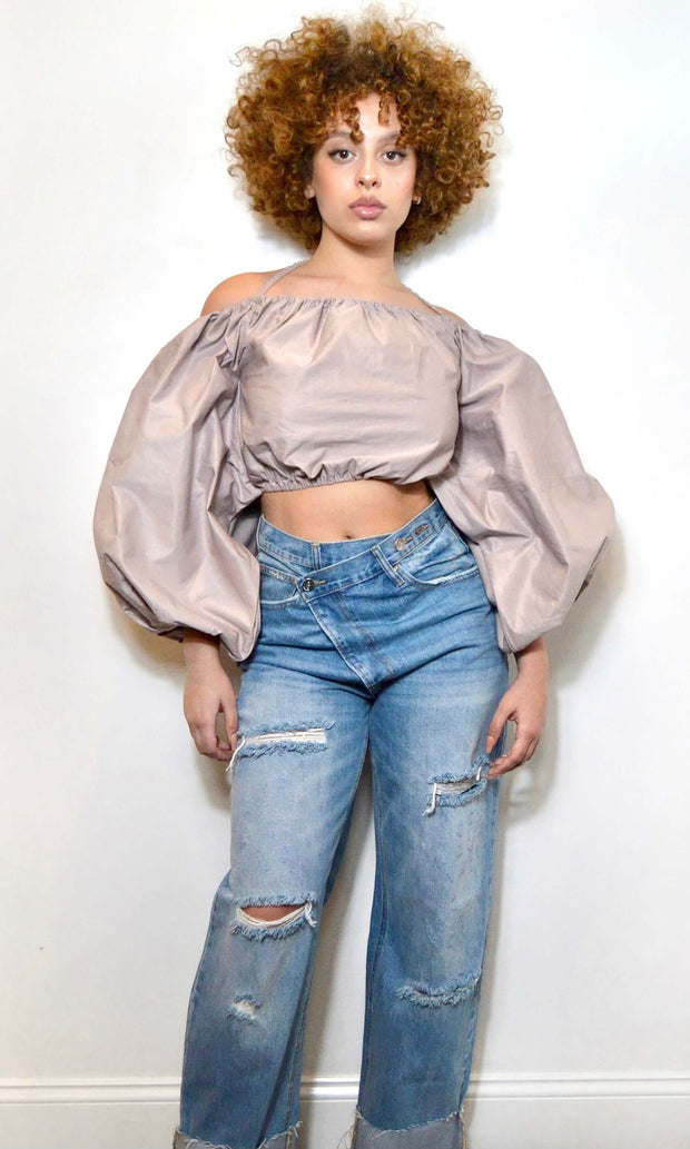 SHOW STOPPER - 2 way open back top Jayli's Runway 