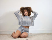 GOOD DAYS - Grey loungewear set Jayli's Runway