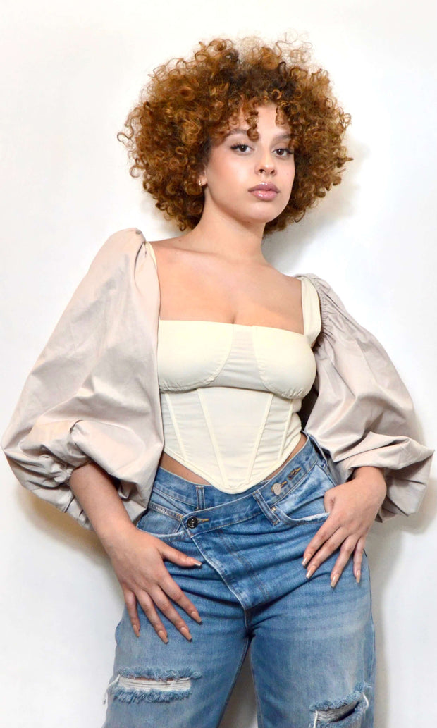 SHOW STOPPER - 2 way open back top Jayli's Runway 