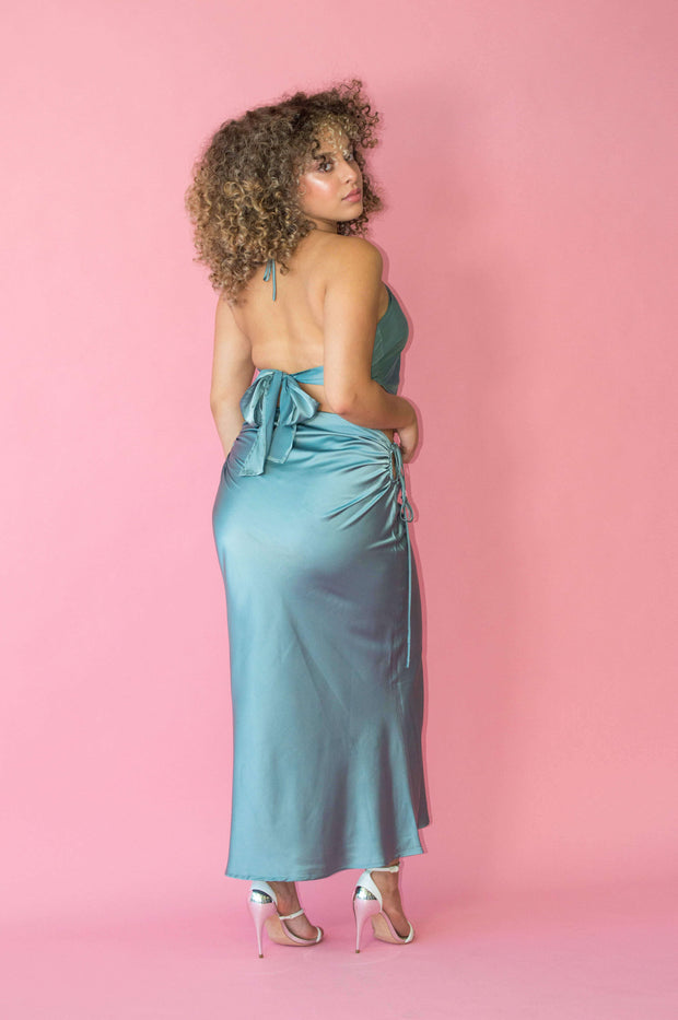 SUMMER IN THE CITY - Silk cutout skirt Jayli's Runway