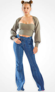 MOONLIGHT - 2 piece tube top and bolero Jayli's Runway 