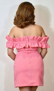 COTTON CANDY - pink mini dress Jayli's Runway