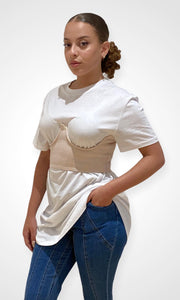 TADOW- Beige corset Jayli's Runway 