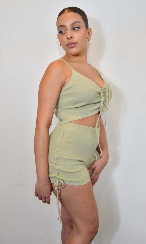 SPRINGTIME - short loungewear set Jayli's Runway