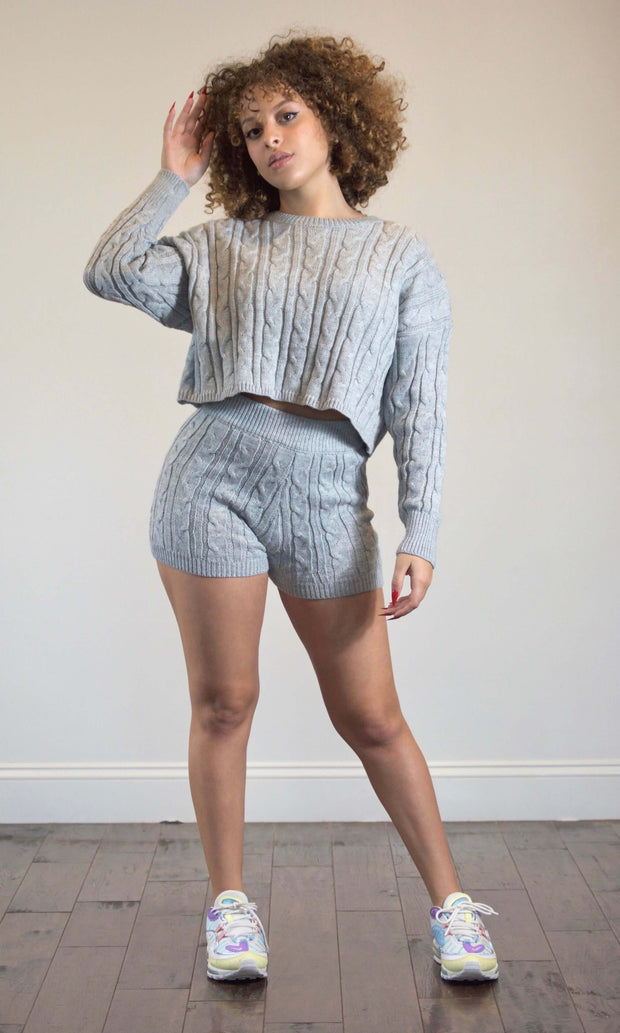 GOOD DAYS - Grey loungewear set Jayli's Runway